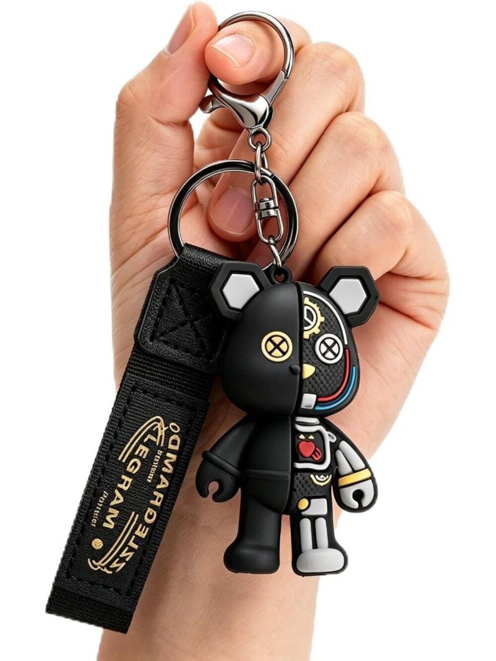 Astronaut Keychain, Cute Kawaii Anime Cool Keychains for Backpacks, Space Keycha